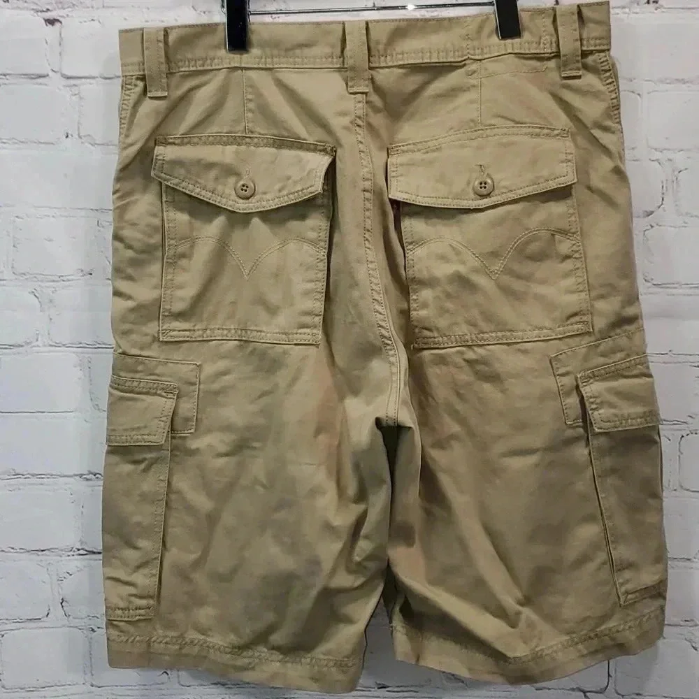 Levi's Workwear Cargo Pockets 100% Cotton Outdoor Flat Front Men's Size 34